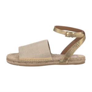 Tory Burch Canvas Espadrilles tan gold 7